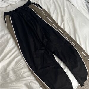 Black and Tan Joggers (unisex)